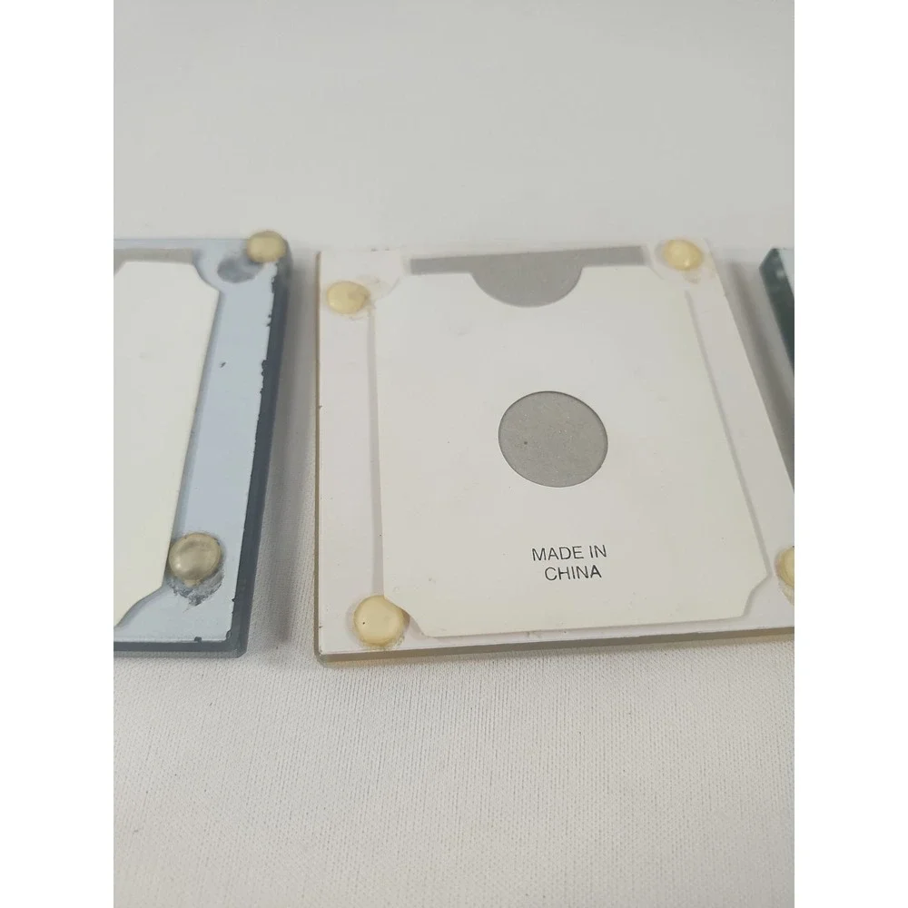 Sarah Peyton Home Set Of 4 Glass Photo Coasters 2